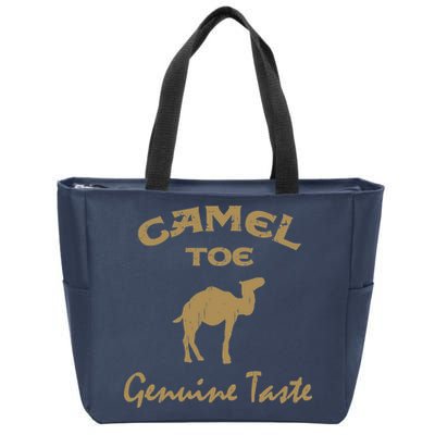 Camel Toe Genuine Taste Funny Zip Tote Bag