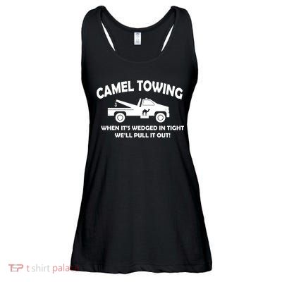 Camel Towing Ladies Essential Flowy Tank