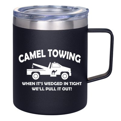 Camel Towing 12oz Stainless Steel Coffee Mug