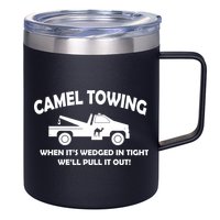 Camel Towing 12oz Stainless Steel Coffee Mug