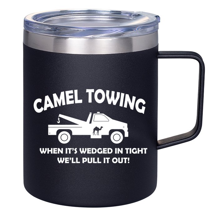 Camel Towing 12oz Stainless Steel Coffee Mug