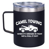Camel Towing 12oz Stainless Steel Coffee Mug