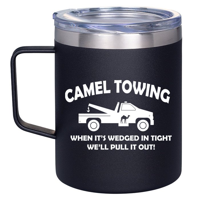 Camel Towing 12oz Stainless Steel Coffee Mug