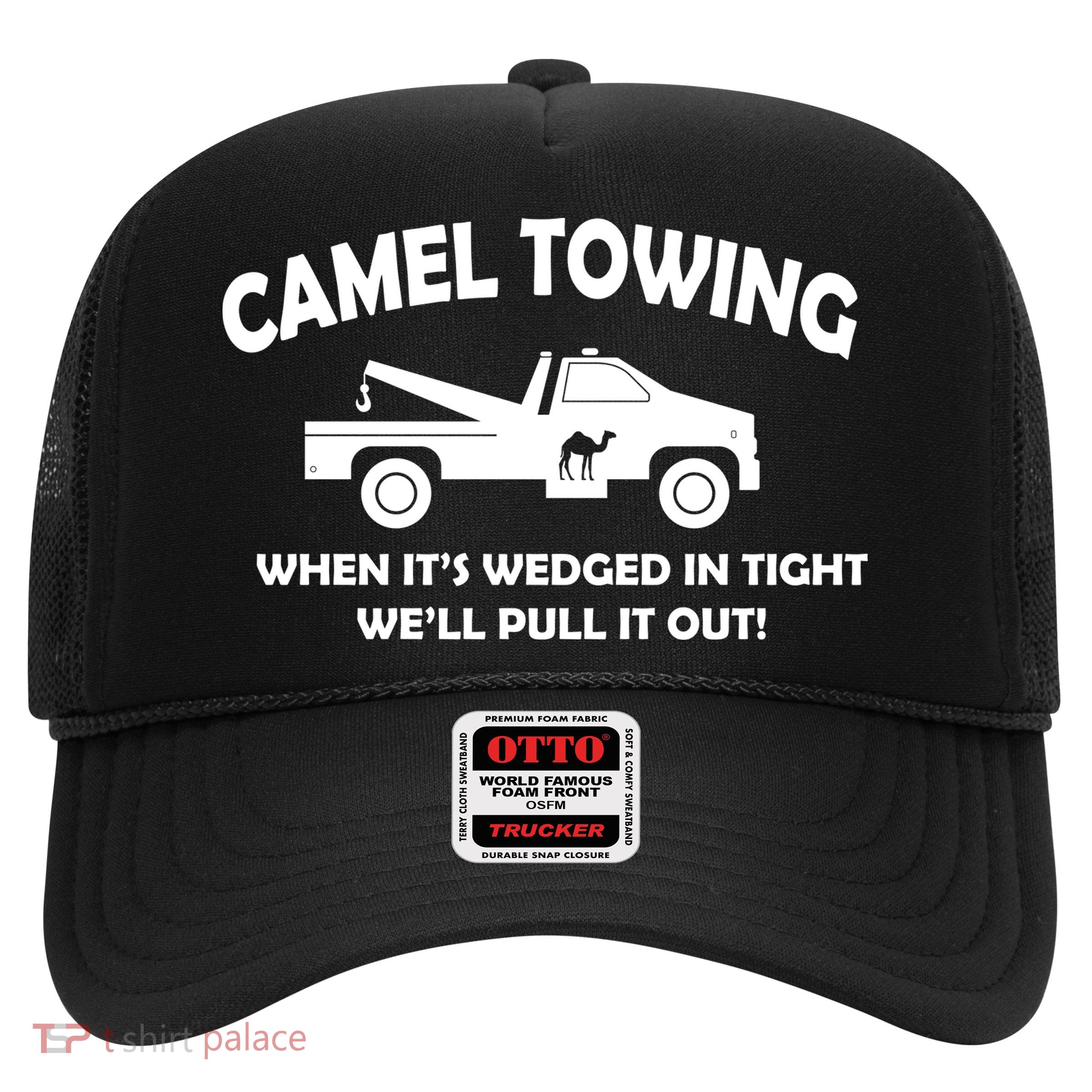 Camel Towing Trucker Hat