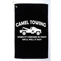 Camel Towing Golf Towel