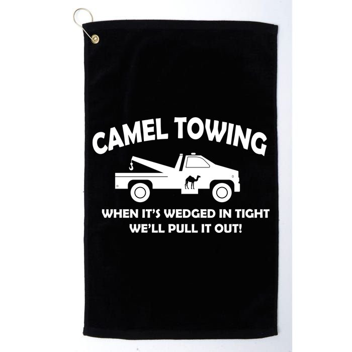 Camel Towing Golf Towel