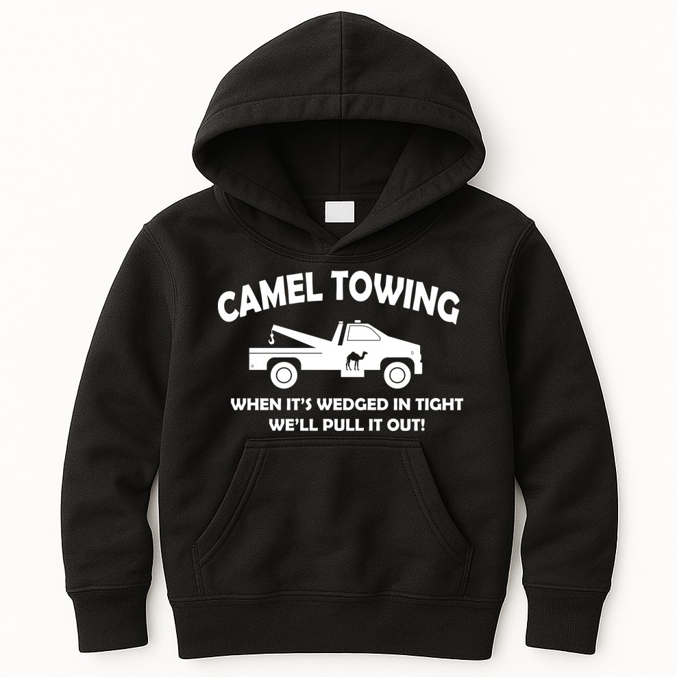 Camel Towing Kids Hoodie