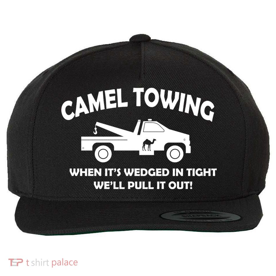 Camel Towing Wool Snapback Cap