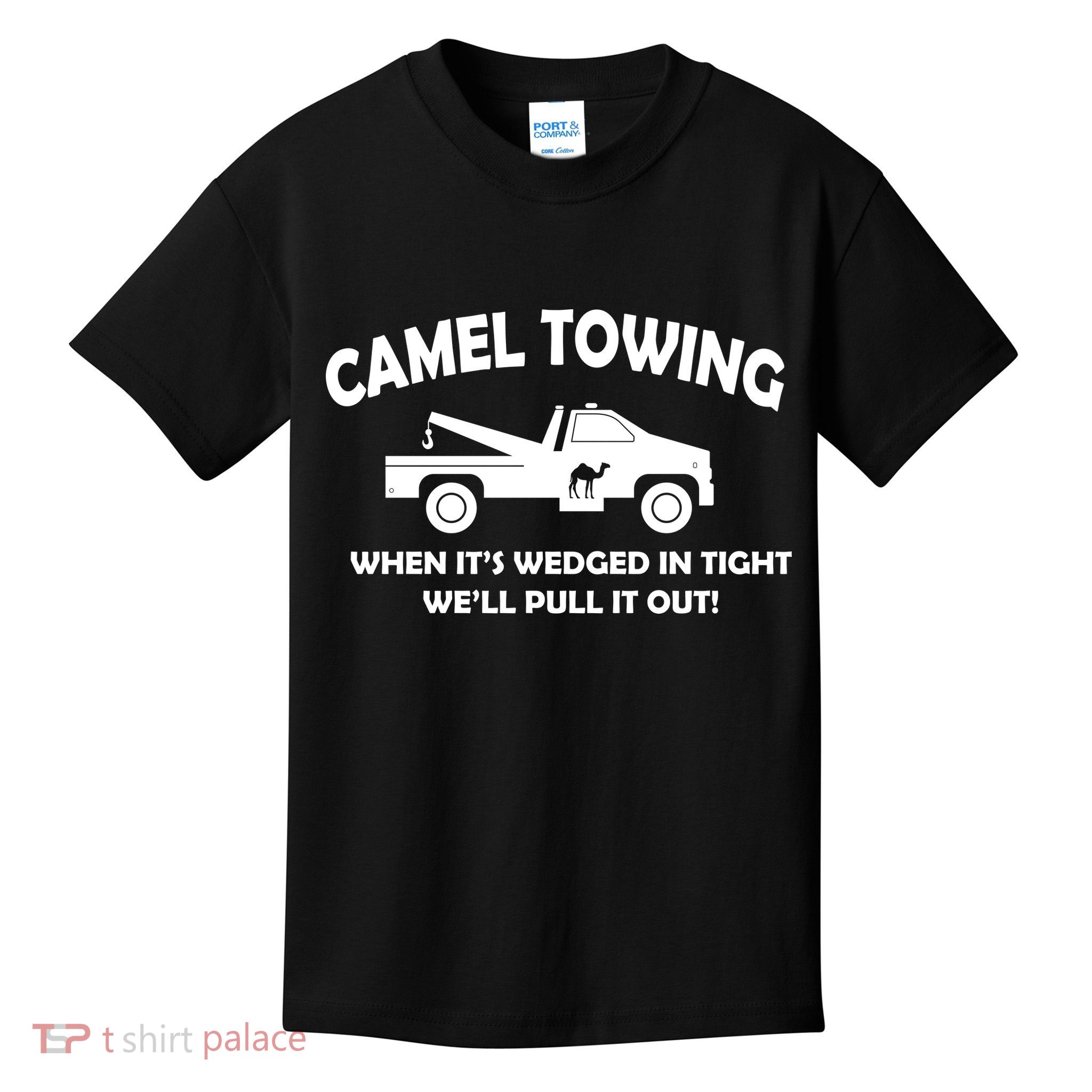 Camel Towing Kids T-Shirt