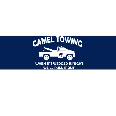 Camel Towing Bumper Sticker