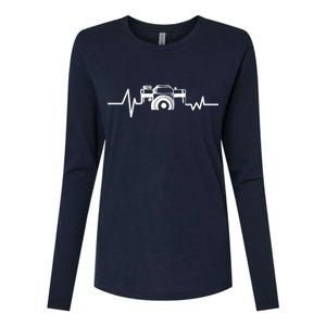 Camera Photographer Heartbeat Womens Cotton Relaxed Long Sleeve T-Shirt