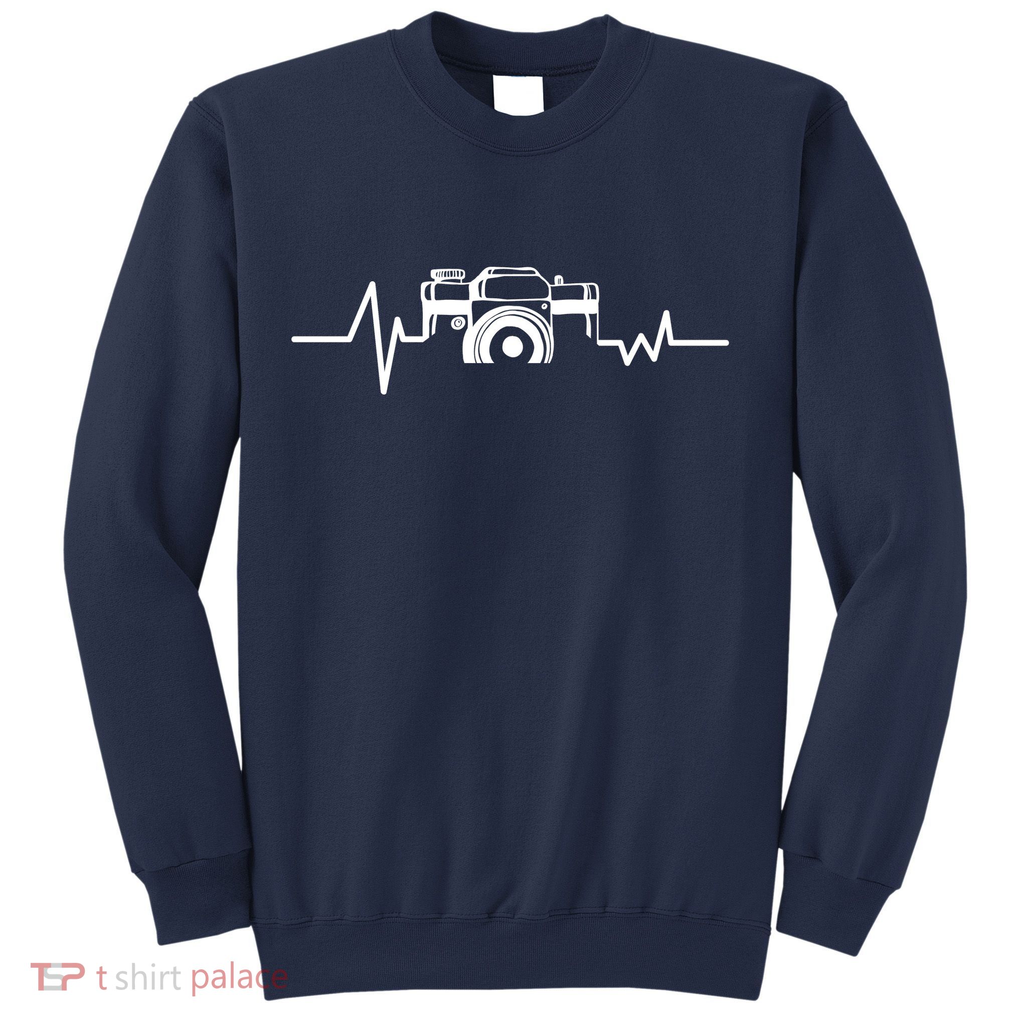 Camera Photographer Heartbeat Sweatshirt