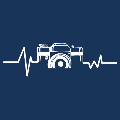 Camera Photographer Heartbeat T-Shirt