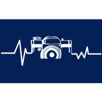 Camera Photographer Heartbeat Bumper Sticker