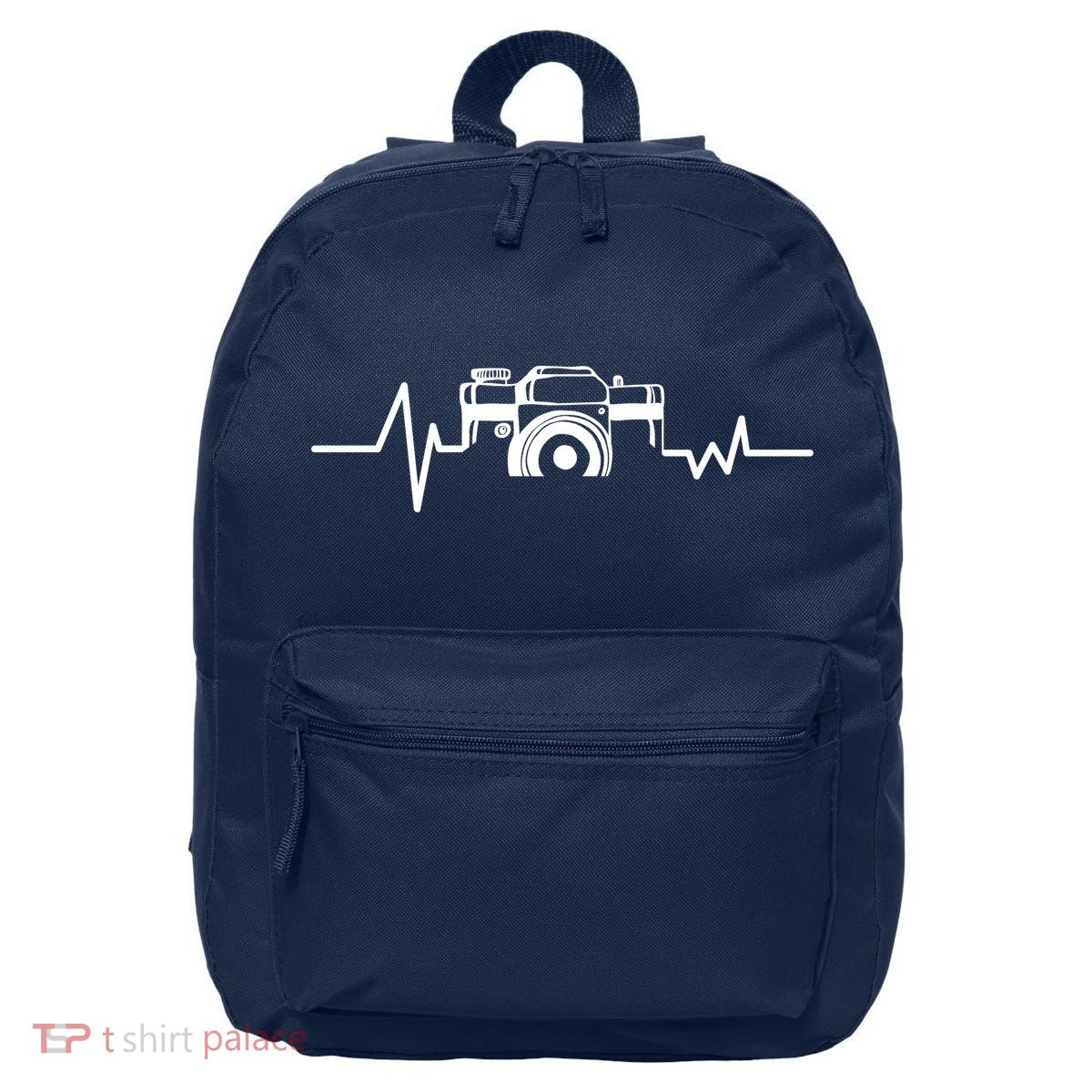 Camera Photographer Heartbeat 16 in Basic Backpack