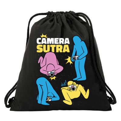 Camera Sutra Drawstring Bag