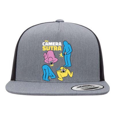 Camera Sutra Flat Bill Trucker Hat