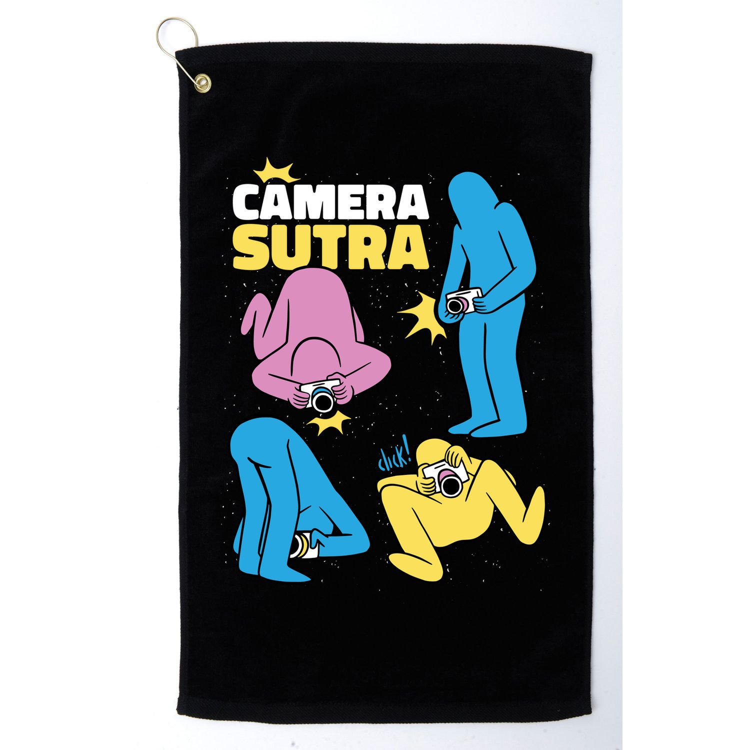 Camera Sutra Golf Towel