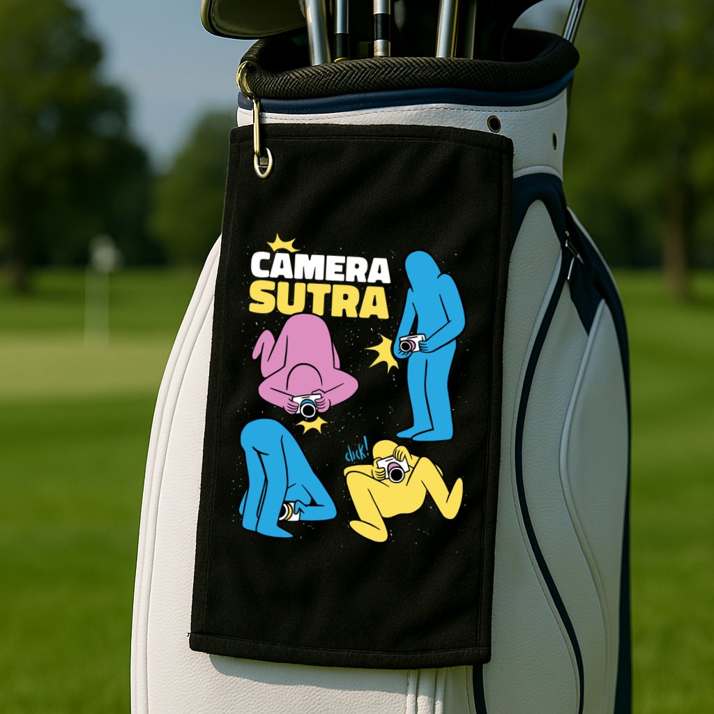 Camera Sutra Golf Towel