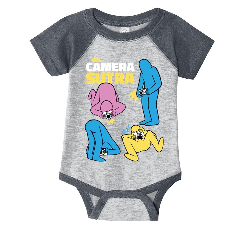 Camera Sutra Infant Baby Jersey Bodysuit