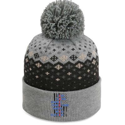 Camo Camping Bonfires Country Music Mudding  Trucks Blue Jeans The Baniff Cuffed Pom Beanie