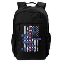 Camo Camping Bonfires Country Music Mudding  Trucks Blue Jeans Daily Commute Backpack