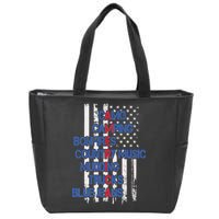 Camo Camping Bonfires Country Music Mudding  Trucks Blue Jeans Zip Tote Bag