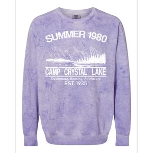 Camp Crystal Lake Colorblast Crewneck Sweatshirt