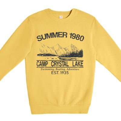 Camp Crystal Lake Premium Crewneck Sweatshirt