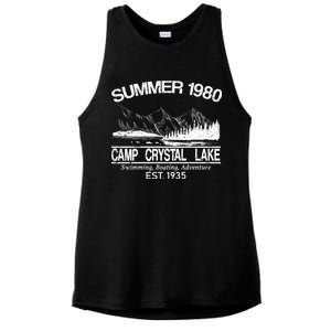 Camp Crystal Lake Ladies PosiCharge Tri-Blend Wicking Tank