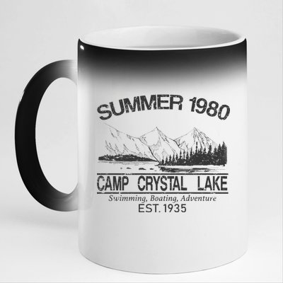 Camp Crystal Lake 11oz Black Color Changing Mug