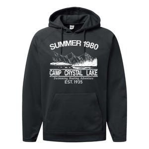 Camp Crystal Lake Performance Fleece Hoodie