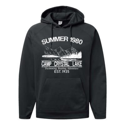 Camp Crystal Lake Performance Fleece Hoodie