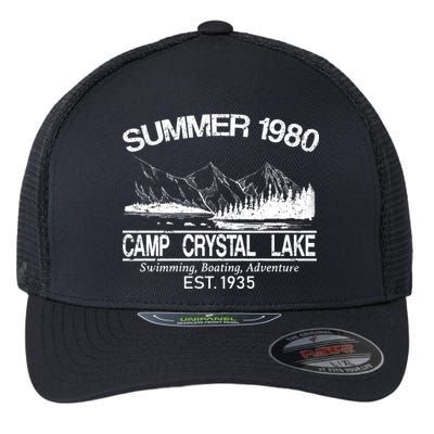 Camp Crystal Lake Flexfit Unipanel Trucker Cap