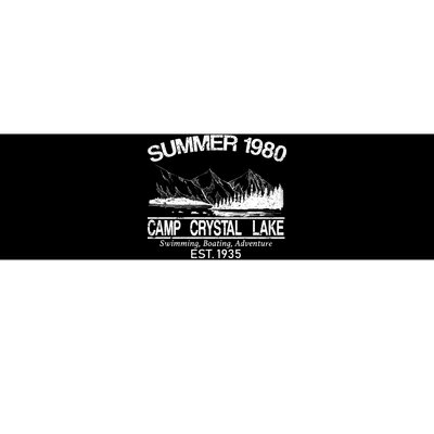 Camp Crystal Lake Bumper Sticker