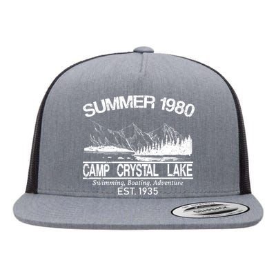 Camp Crystal Lake Flat Bill Trucker Hat