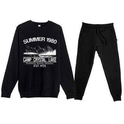 Camp Crystal Lake Premium Crewneck Sweatsuit Set