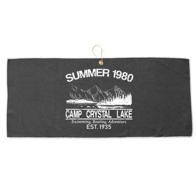 Camp Crystal Lake Large Microfiber Waffle Golf Towel