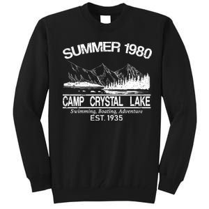 Camp Crystal Lake Tall Sweatshirt