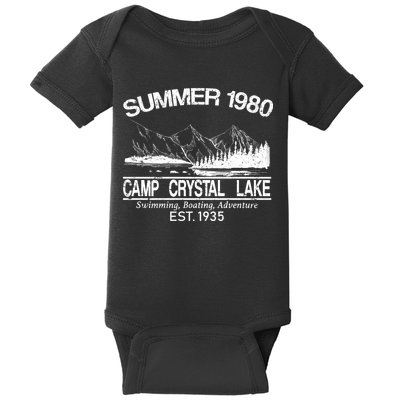 Camp Crystal Lake Baby Bodysuit