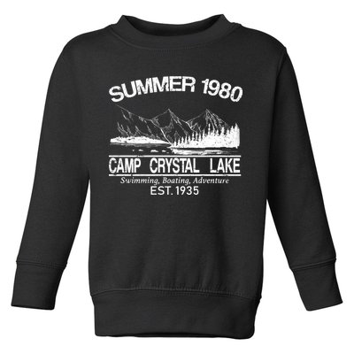 Camp Crystal Lake Toddler Sweatshirt