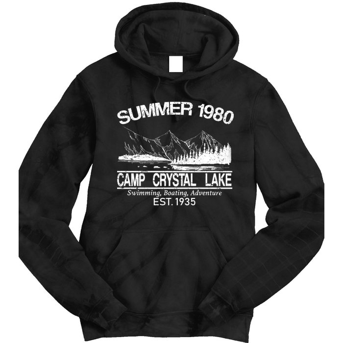 Camp Crystal Lake Tie Dye Hoodie