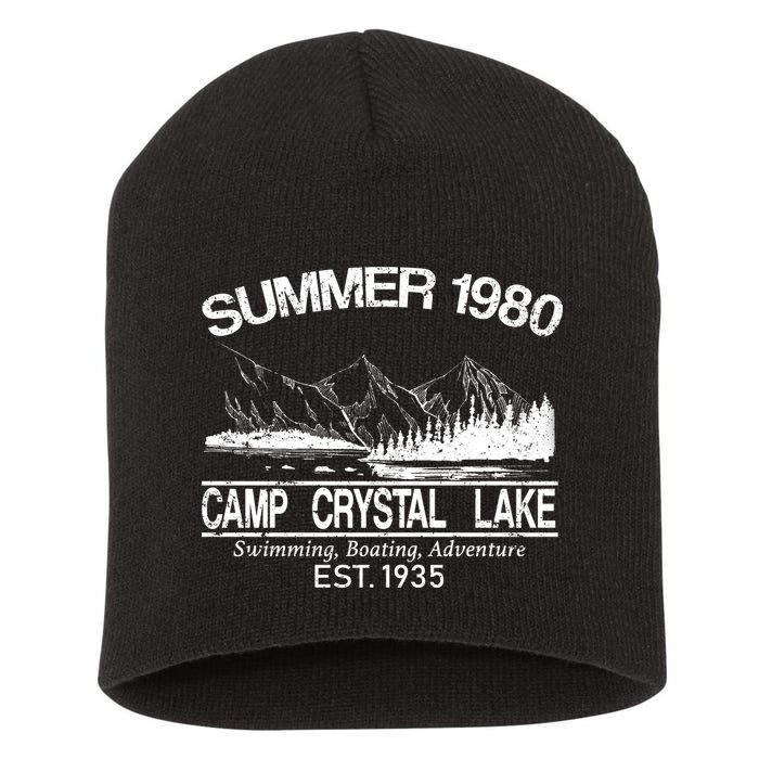 Camp Crystal Lake Short Acrylic Beanie