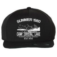 Camp Crystal Lake Wool Snapback Cap