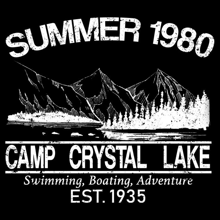 Camp Crystal Lake Zip Tote Bag