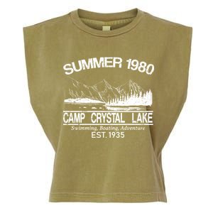 Camp Crystal Lake Garment-Dyed Women's Muscle Tee