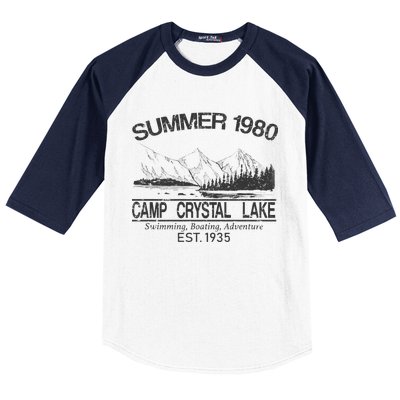 Camp Crystal Lake Baseball Sleeve Shirt