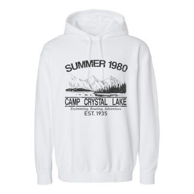 Camp Crystal Lake Garment-Dyed Fleece Hoodie