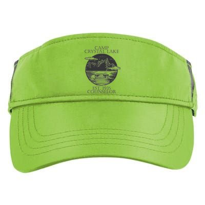 Camp Crystal Lake Counselor Adult Drive Performance Visor