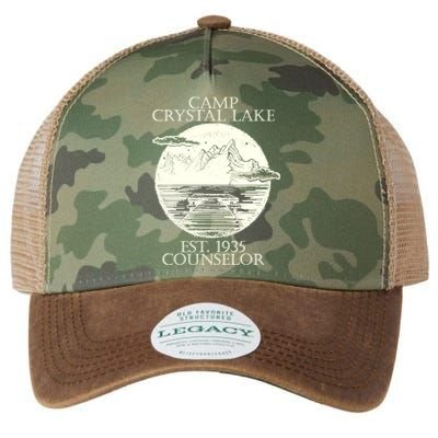 Camp Crystal Lake Counselor Legacy Tie Dye Trucker Hat